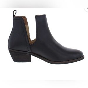 Journee Signature Womens Brigitte Dressy Pull On Black Booties 7M